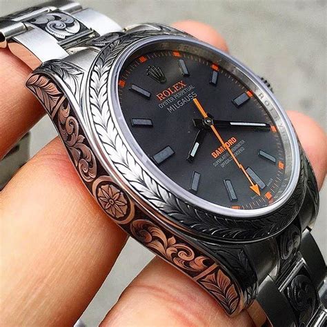 rolex watch engraving.